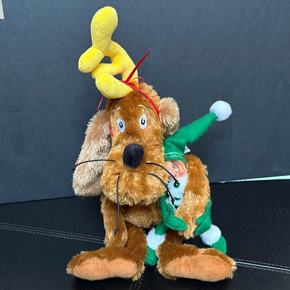 Dr. Seuss Max dog reindeer and elf - Picture 2 of 16